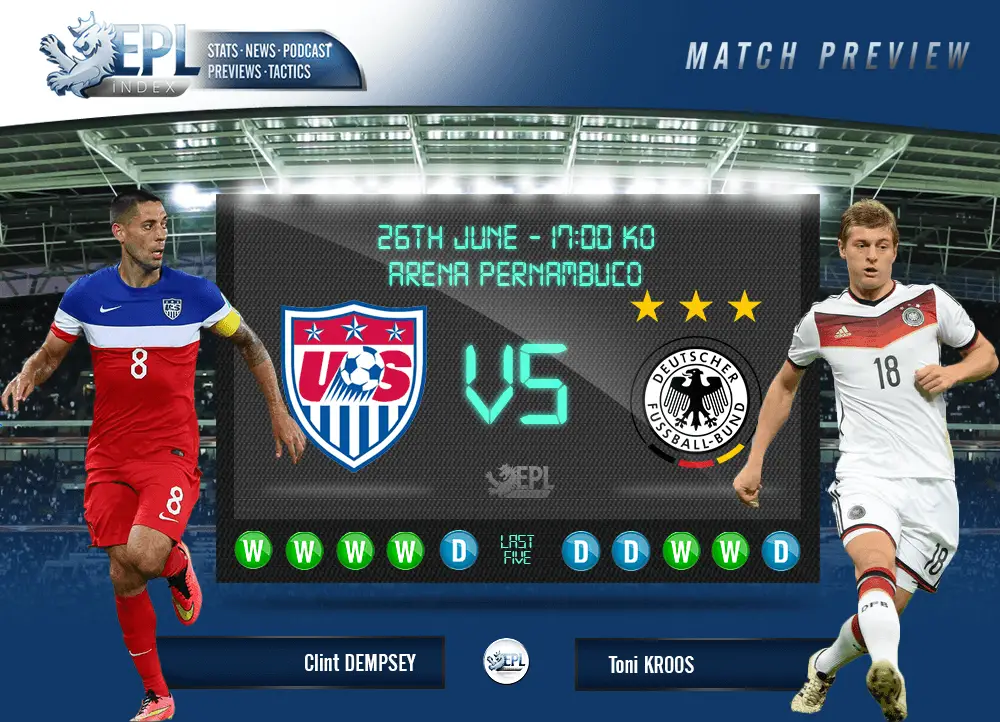 USA VS GERMANY Preview | FIFA World Cup 2014: Group G