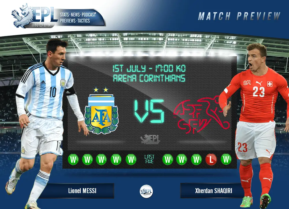 Argentina V Switzerland Preview Fifa World Cup 2014 Last 16