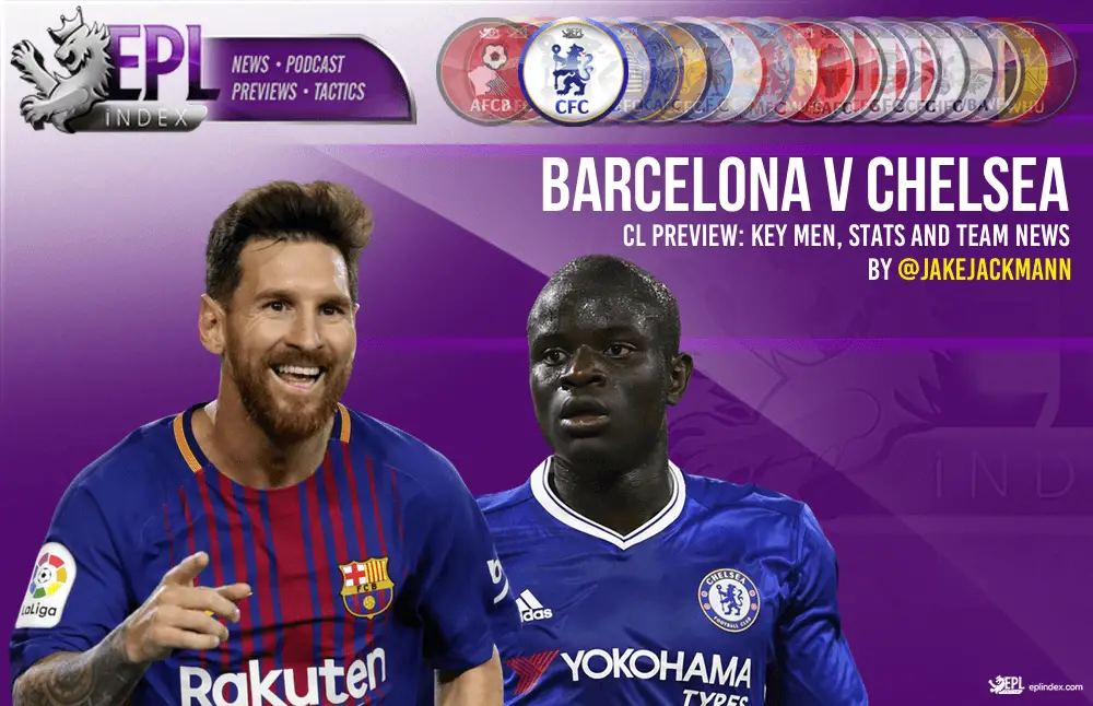Fc Barcelona Vs Chelsea Champions League Preview Epl Index Unofficial English Premier League Opinion Stats Podcasts